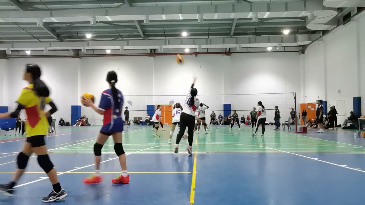 The 8th Xpats Juniors Volleyball Tournament - Semi Finals Girls (White vs Green)