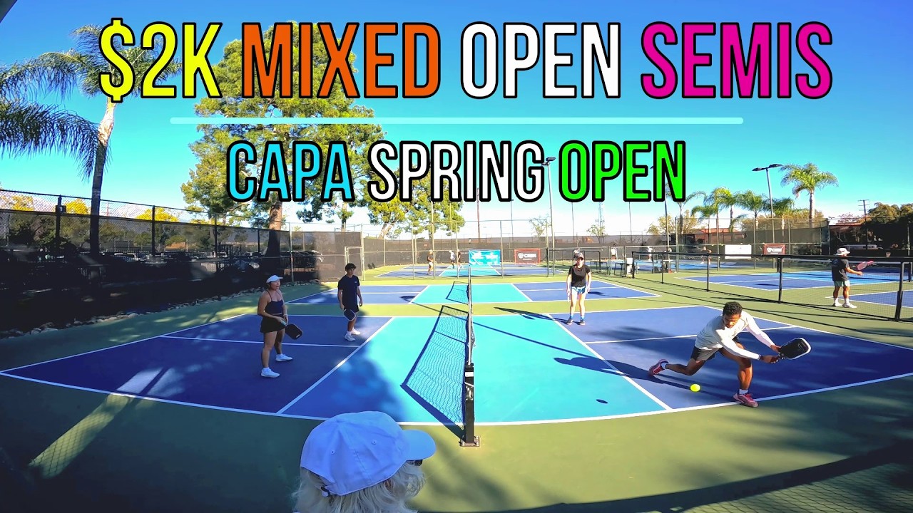 $2K Mixed Open Semifinals | Palm (5.9) / Elpusan (5.5) vs Davis (4.8) / Marx (4.6) | CAPA Spring