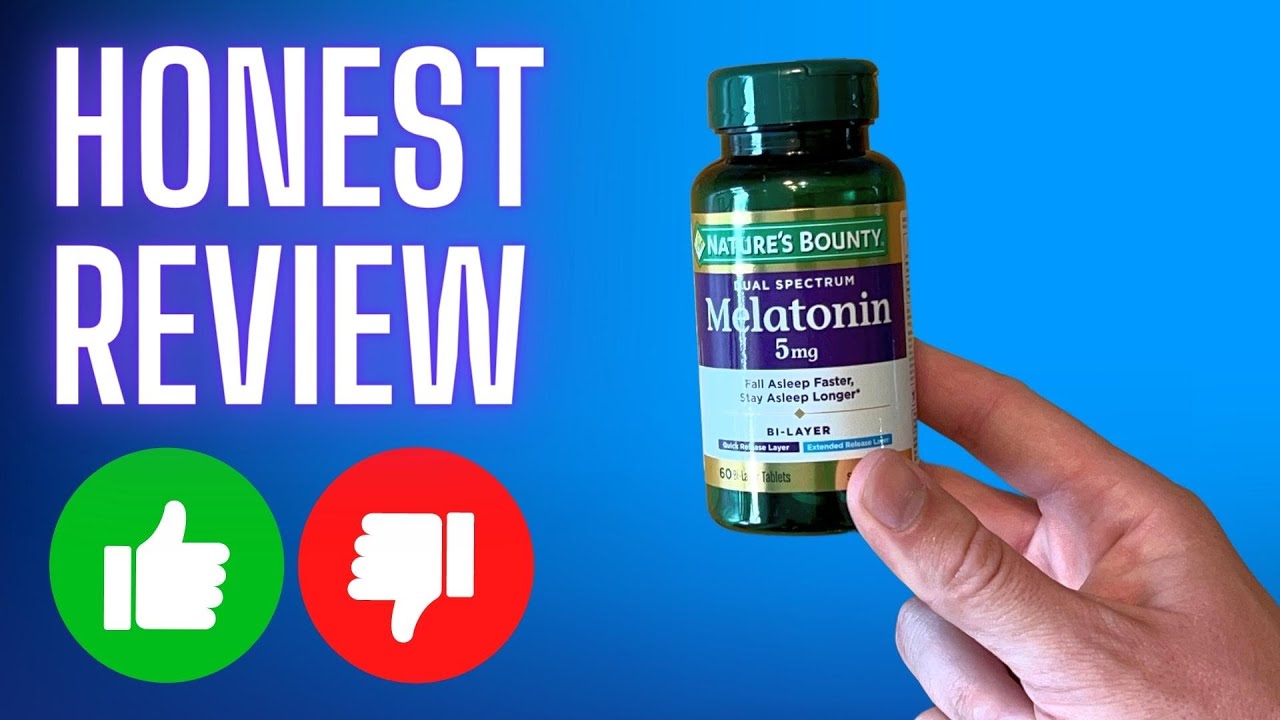 Review: Nature&rsquo;s Bounty Melatonin 5mg Dual Spectrum