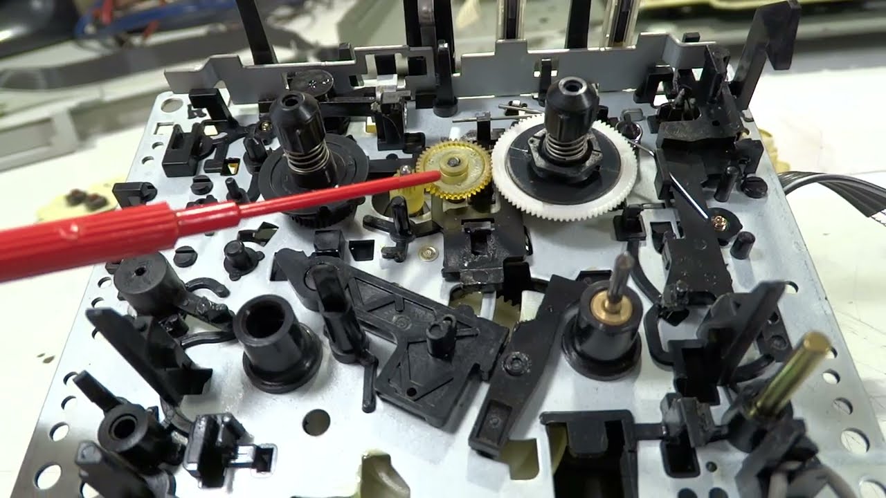 FALLAS Y MANTENIMIENTO DECK CASETERAS DIGITALES TECHNICS LINEA RS-TR JAPON MALASIA 1990S P2
