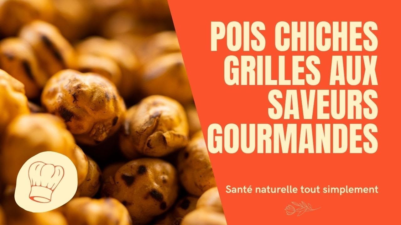 Pois chiches grillés aux saveurs gourmandes : la recette pour l'apéro
