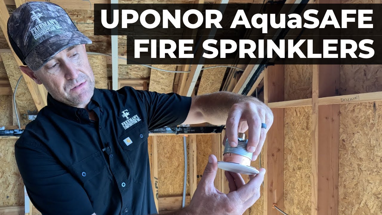 Uponor AquaSAFE против систем пожаротушения из ПВХ