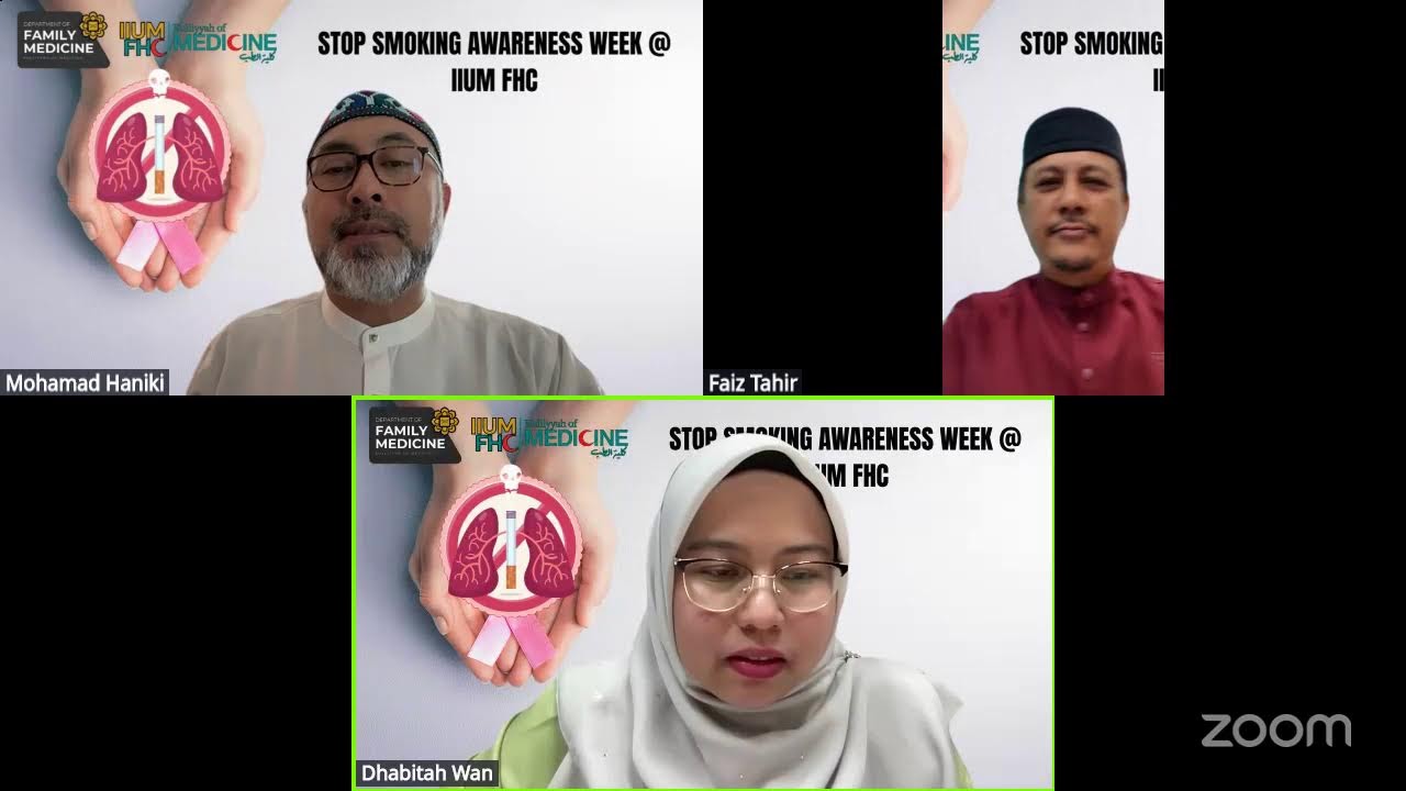 IIUM FHC WEBINAR: NAFAS BARU, PILIHAN ADA DI TANGAN KITA