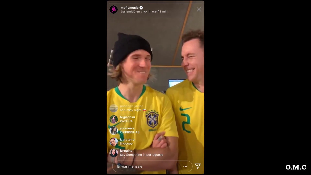 McFly - Instagram Live