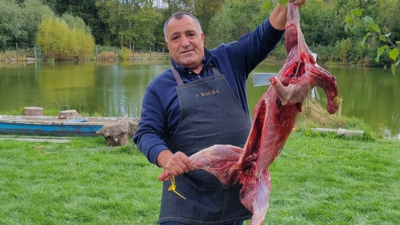 Мясо дичи с овощами в казане на костре .РЕЦЕПТ ВЫ ТОЧНО ПОЛЮБИТЕ!