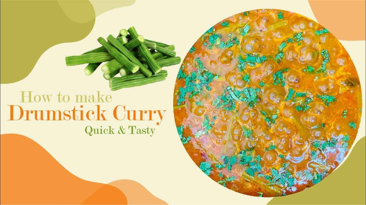 Easy way to make Drumstick Curry | Munakaya Pulusu |
