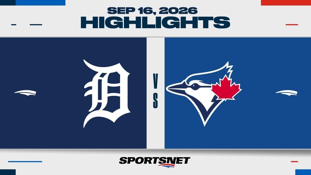 MLB Highlights | Tigers vs. Blue Jays - September 16, 2026