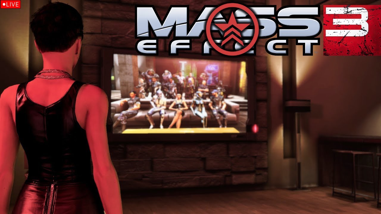 Mass Effect 3 RENEGADE PLAYTHROUGH | Sentinel Class | Citadel Party & Combat Simulator | Ep17