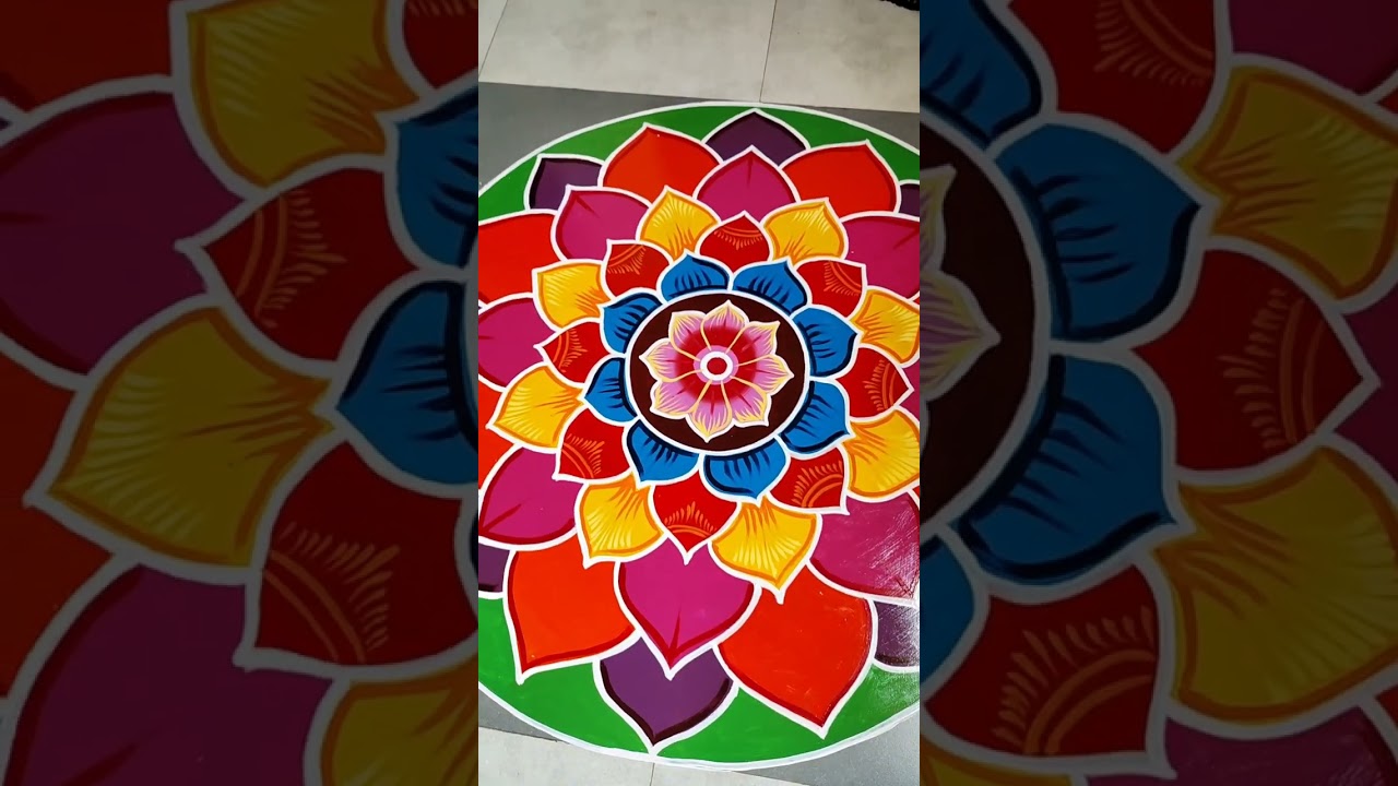 rangoli paintings