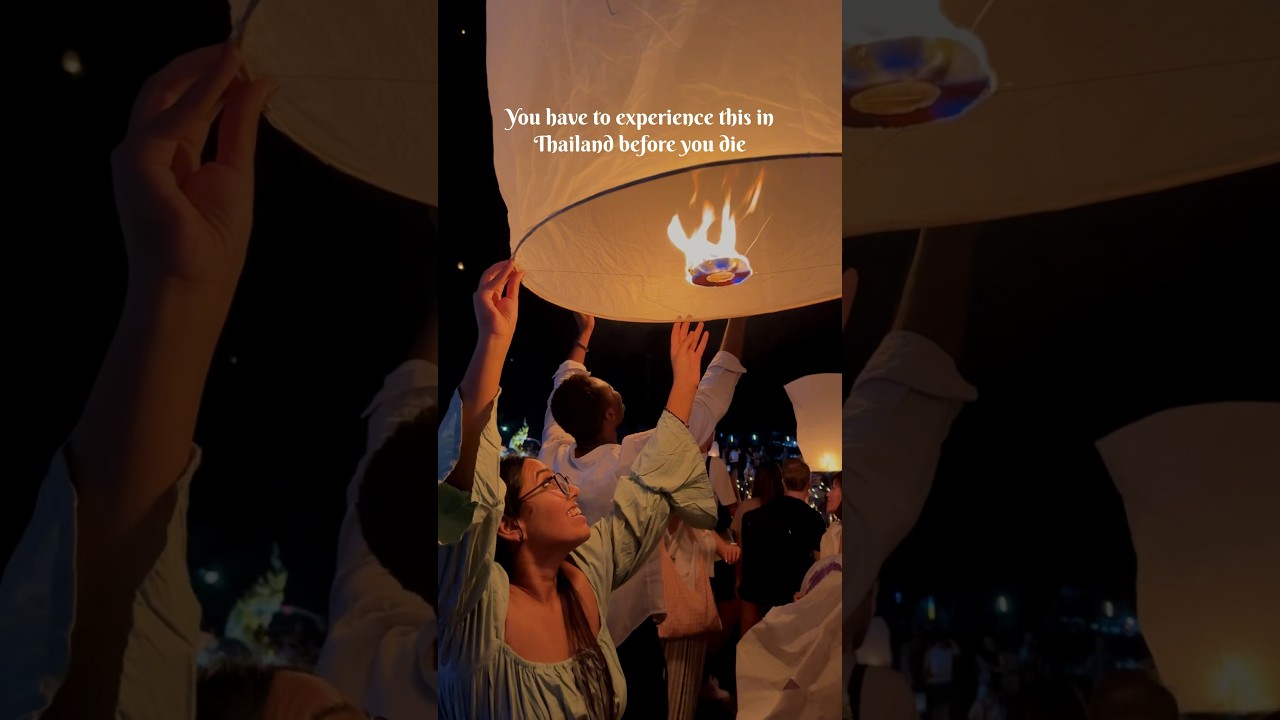 Lantern festival yii ping thailand budget itinerary
