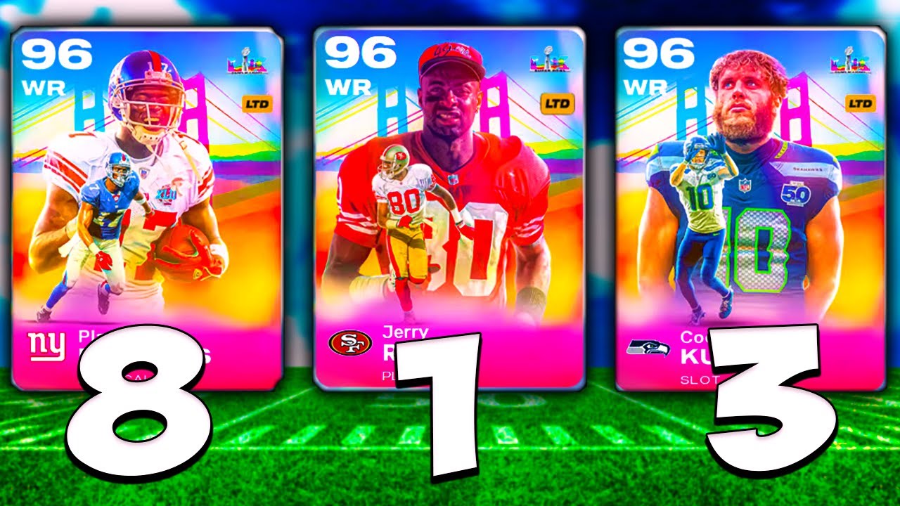 The Top 10 Wide Receivers in Madden 26!