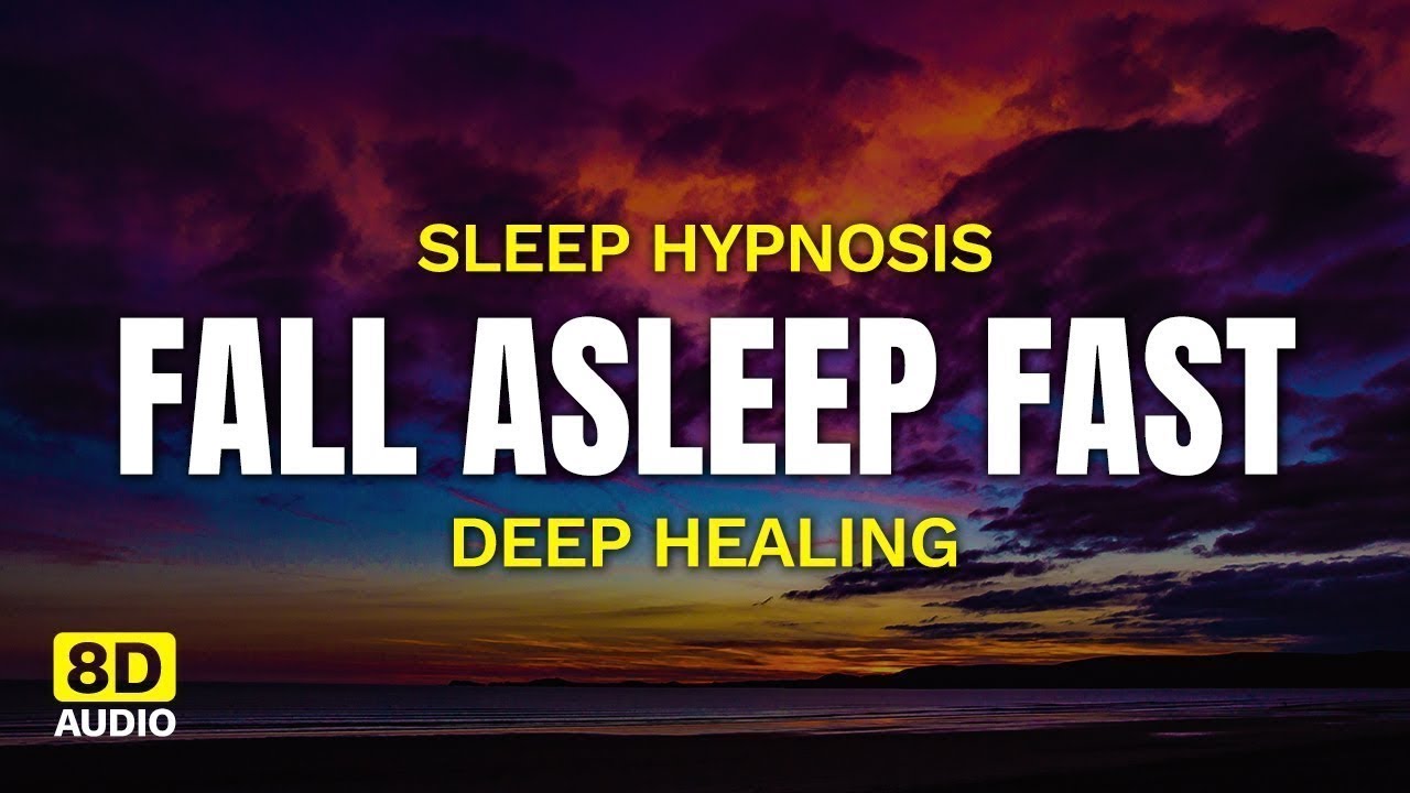 🧘 Deep Sleep Hypnosis and Guided Meditation 💤  INNER HEALING - 8D Dark Screen - Heal While You Sleep