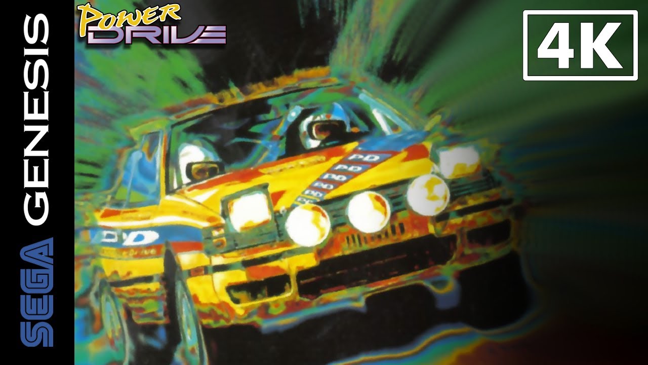 Power Drive (Genesis) Playthrough [4K]