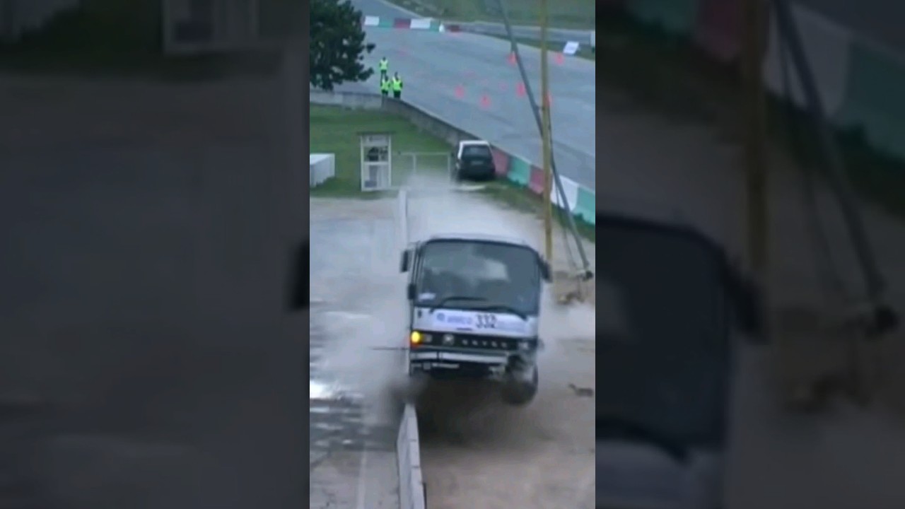 failed road barrier #crashtest