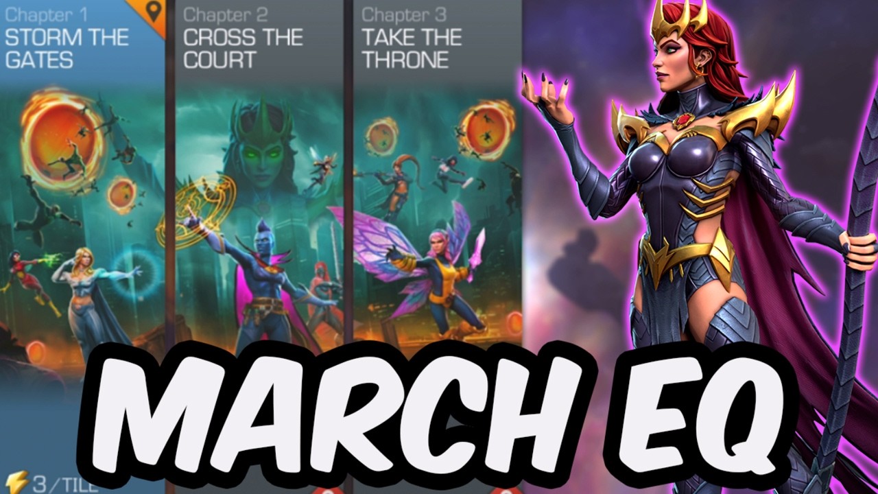 New March Classic & Elder Event Quest Live - Marvel Contest of Champions