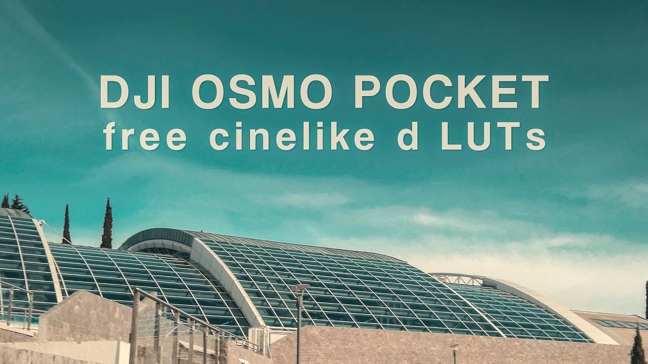Cinelike D - DJI Osmo Pocket FREE color grading LUTS!