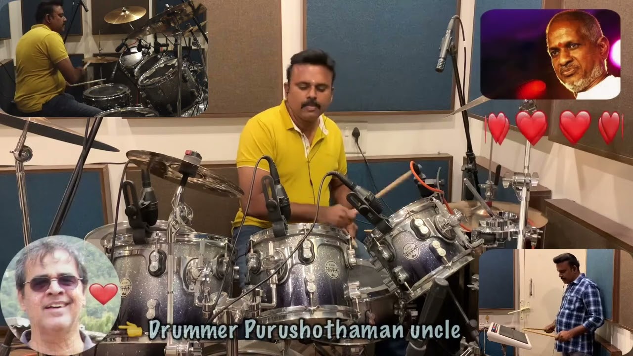 Panivizhum Malarvanam | Ninaivellam Nithya | SPB | Maestro | Drum Cover By Jagadeesh