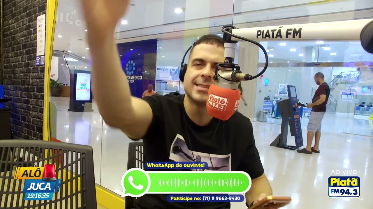 Al&ocirc; Juca na Piat&atilde; FM &bull; AO VIVO | Segunda | 09.03.26
