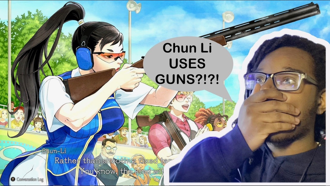 CHUN LI USES GUNS?!?!?!
