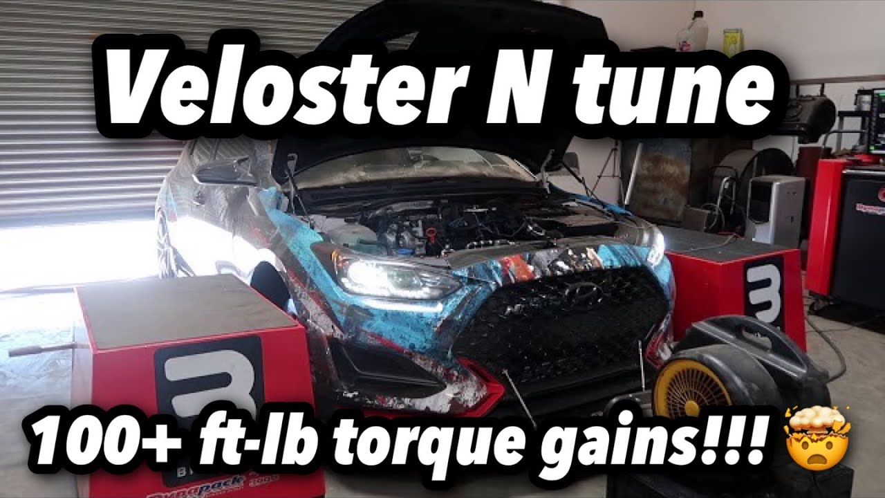 Veloster N Flash tune: big gains!!