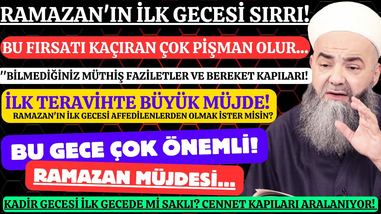 Cennet Kapıları ARALANIYOR! Ramazan'ın İlk Teravih Namazının Muazzam Faziletleri