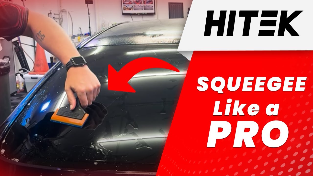 Window Film Tension & Squeegeeing &ndash; like a pro