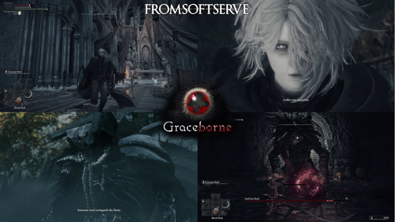 Elden Ring + Bloodborne = Graceborne