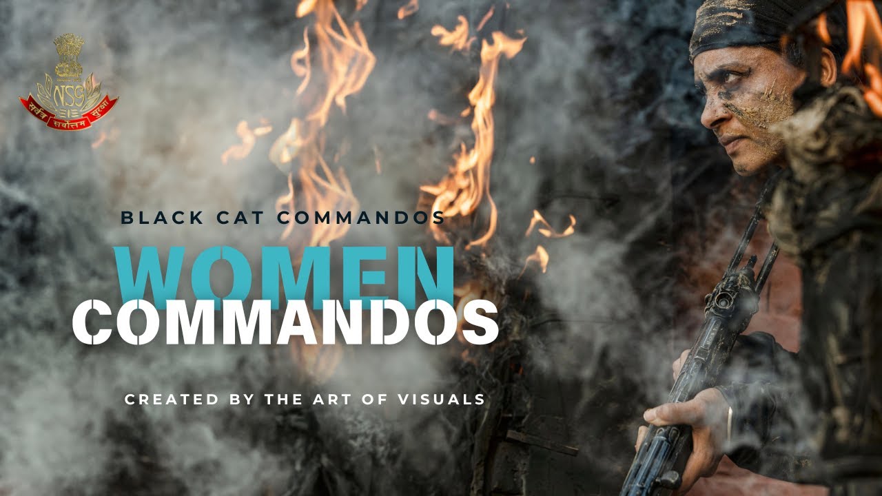 Women Black Cat Commandos Training - NSG