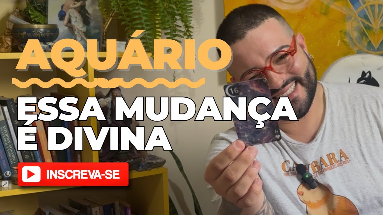 #1307 - TAROT AQUÁRIO ♒️ | NÃO RESISTA A ESSA MUDANÇA. ELA ESTÁ SENDO DIVINAMENTE GUIADA!