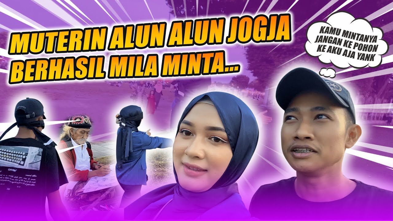 MINTA DEDE KEMBAR, MUTERIN POHON BERINGIN KEMBAR!!! ALUN ALUN YOGYAKARTA..
