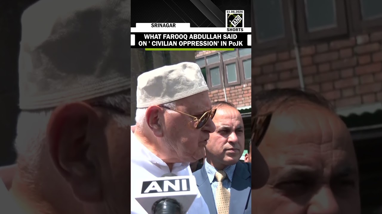 JKNC Chief Farooq Abdullah speaks on atrocoties over civilians in PoJK, urges UN intervention