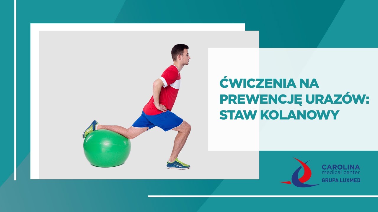 Ćwiczenia na prewencję urazów u piłkarzy - STAW KOLANOWY