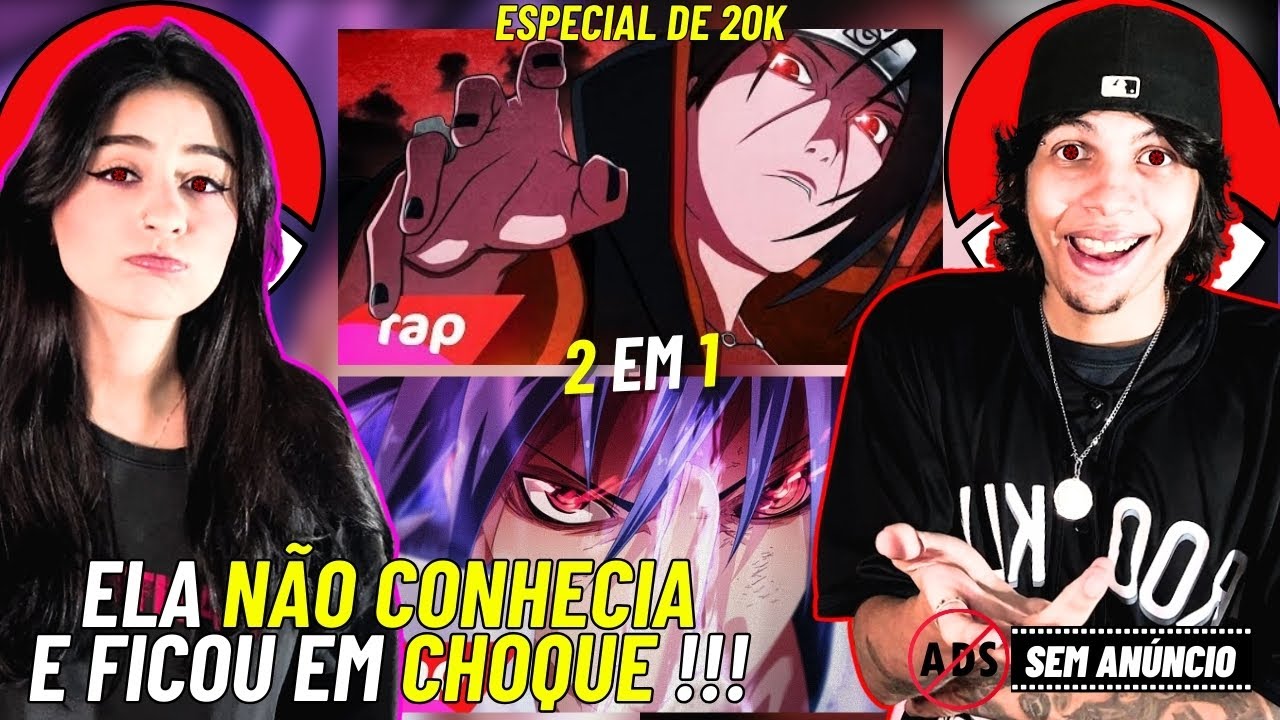 LELE CONHECENDO OS IRMÃOS UCHIHAS | Rap do Itachi e Sasuke |7MZ| ESPECIAL 20K!- REACT/EXPLICAÇÃO