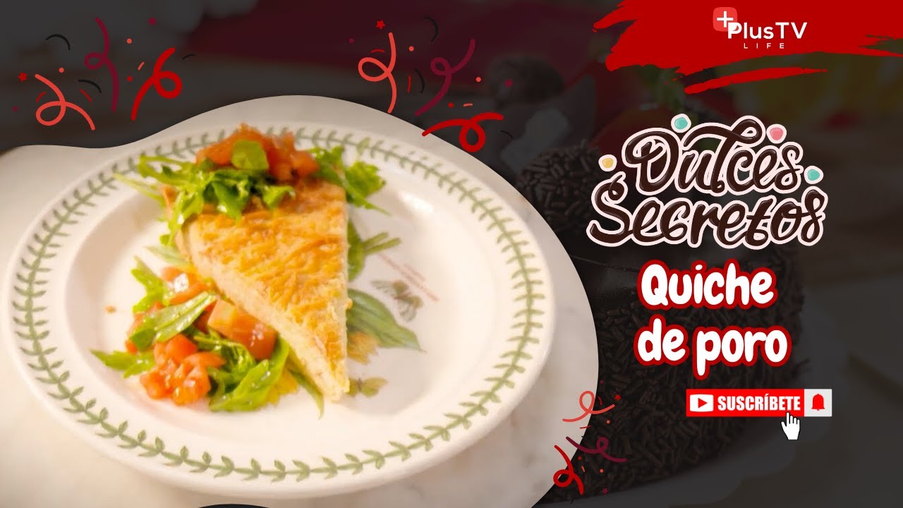 QUICHE DE PORO | RECETA PASO a PASO