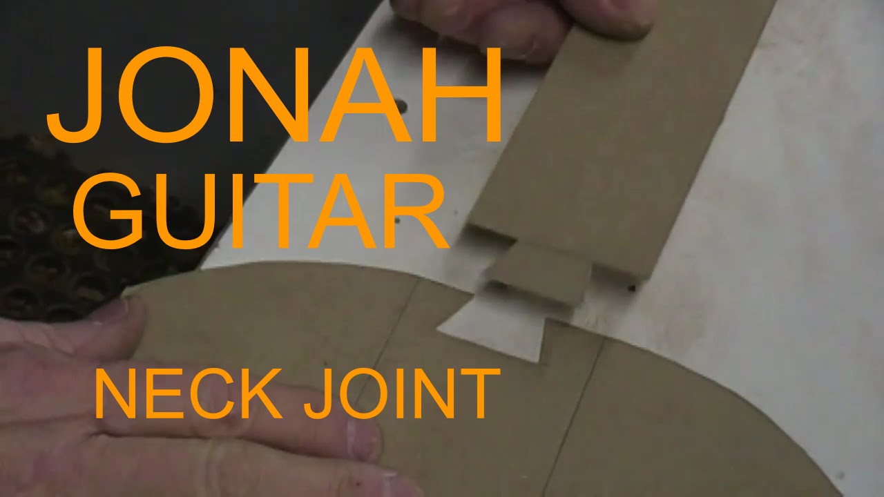 JONAH GUITAR, Dovetail Neck Joint Mock up