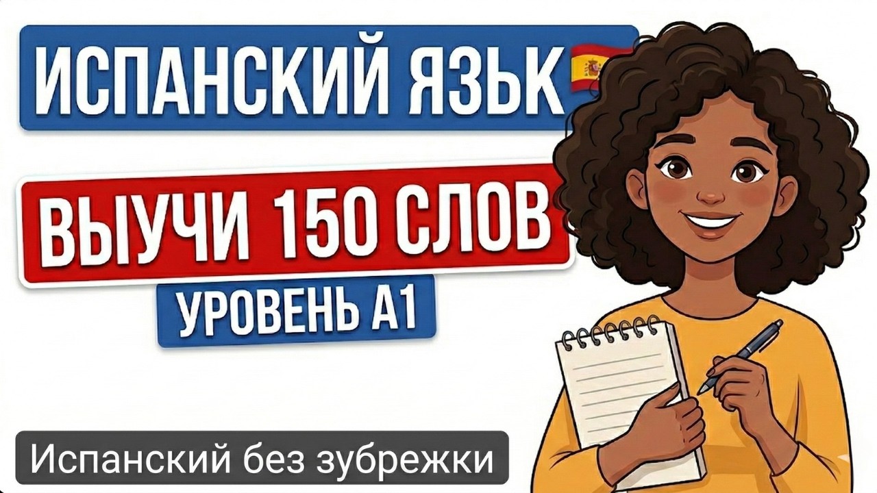 Топ-150 самых важных слов и фраз испанского языка для начинающих (Уровень А1)