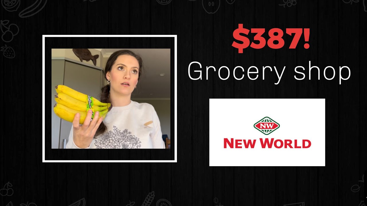 Groceries I bought from New World 🍇 //  $387 💰 // South Africans in New Zealand 🇳🇿 🇿🇦