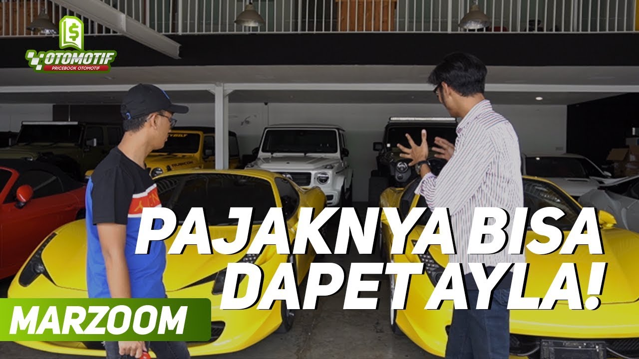 MarZoom 15: CEK HARGA SUPERCAR BEKAS! Nemu Lamborghini, Ferrari, Porsche Harga Termurah! #MarZoom