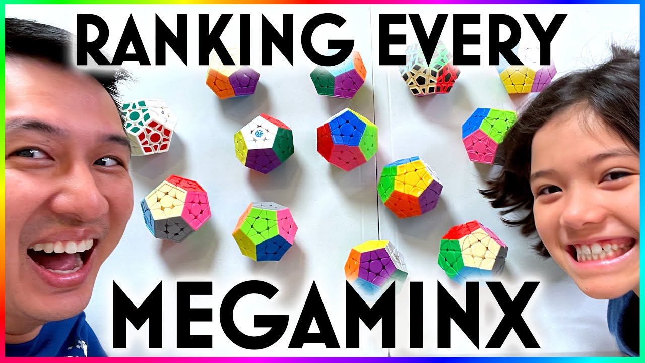 MEGA Megaminx Comparison 2021 🌈 Real Life Tier List!
