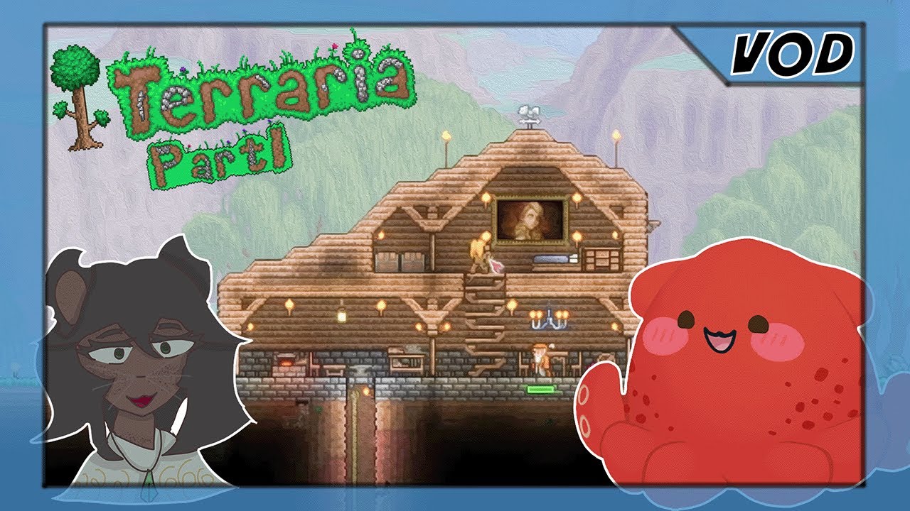 HOW DO YOU PLAY THIS AGAIN? Squid & Squid Play Terraria Part 1 | Stream VOD