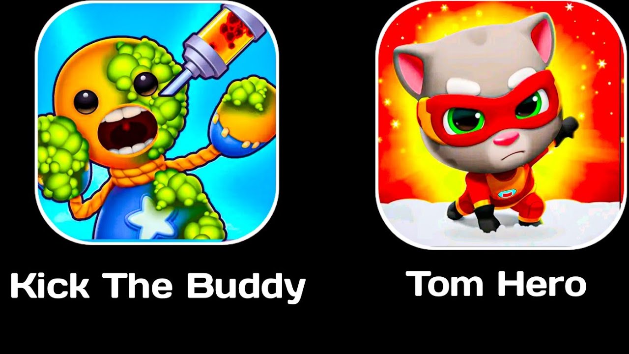 Kick The Buddy Vs Tom Hero Android los gameplay| New Update 