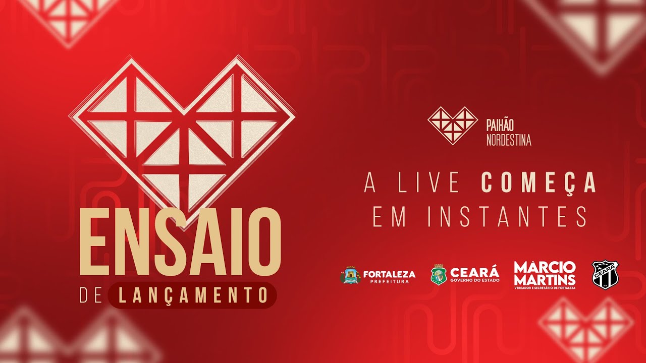 1º Ensaio Paixão Nordestina 2026