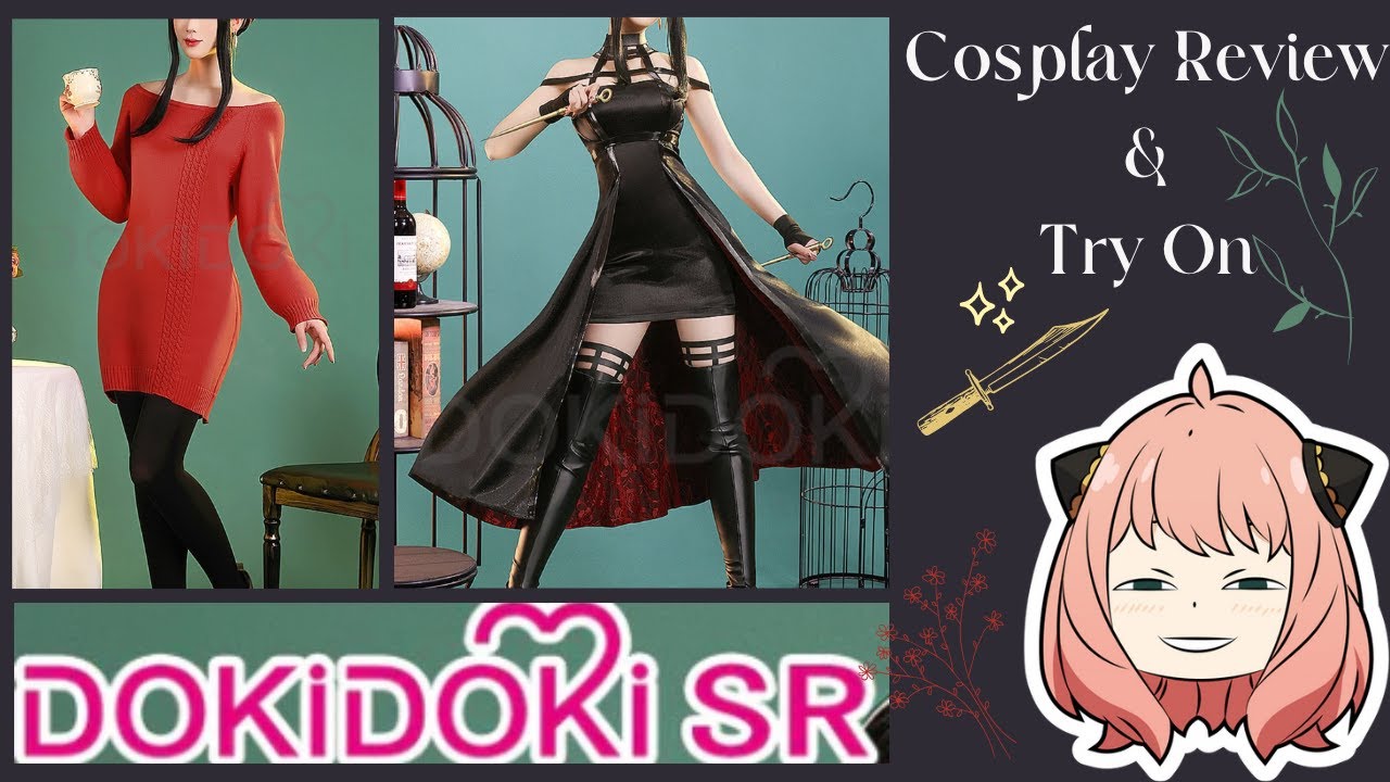 Spy x Family: Yor Forger SR cosplay unboxing and review || DokiDokiCos