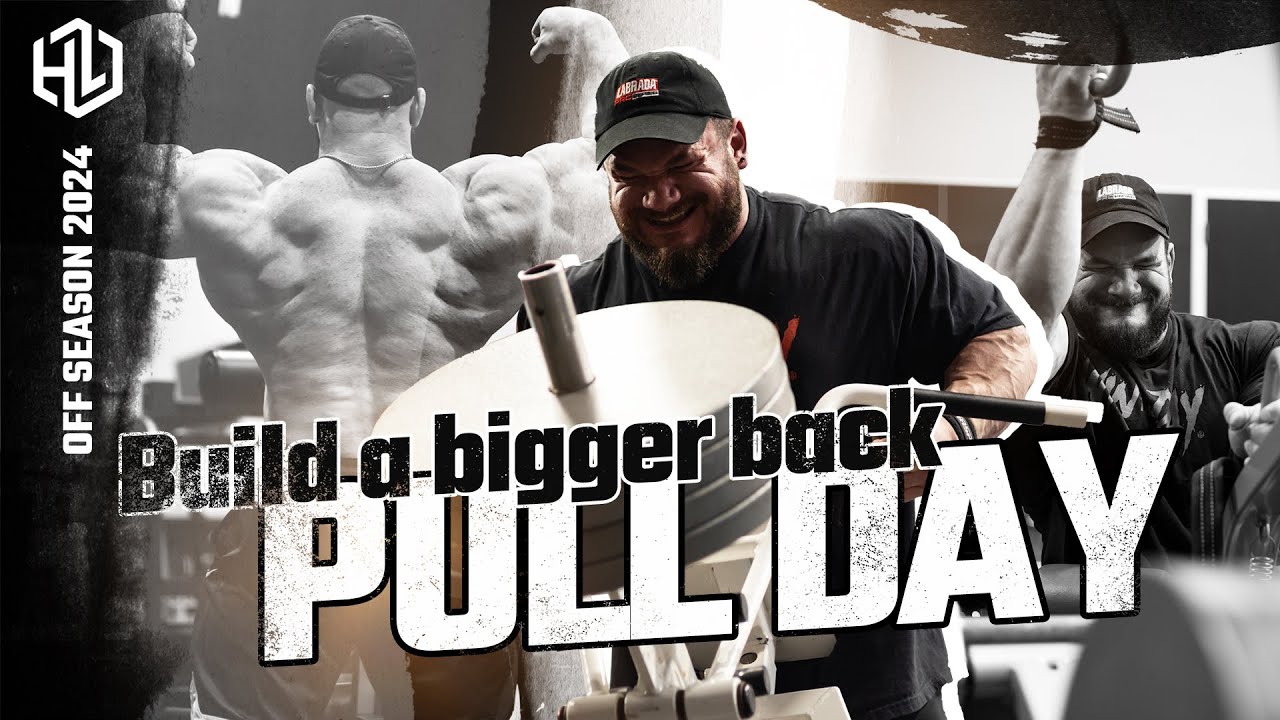 OFF SEASON 2024 | PULL DAY - How to bring up your back with Hunter Labrada & Roy Evans #PullDay