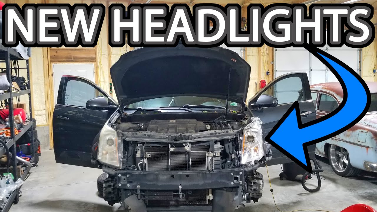 How To Replace Headlights Cadillac SRX