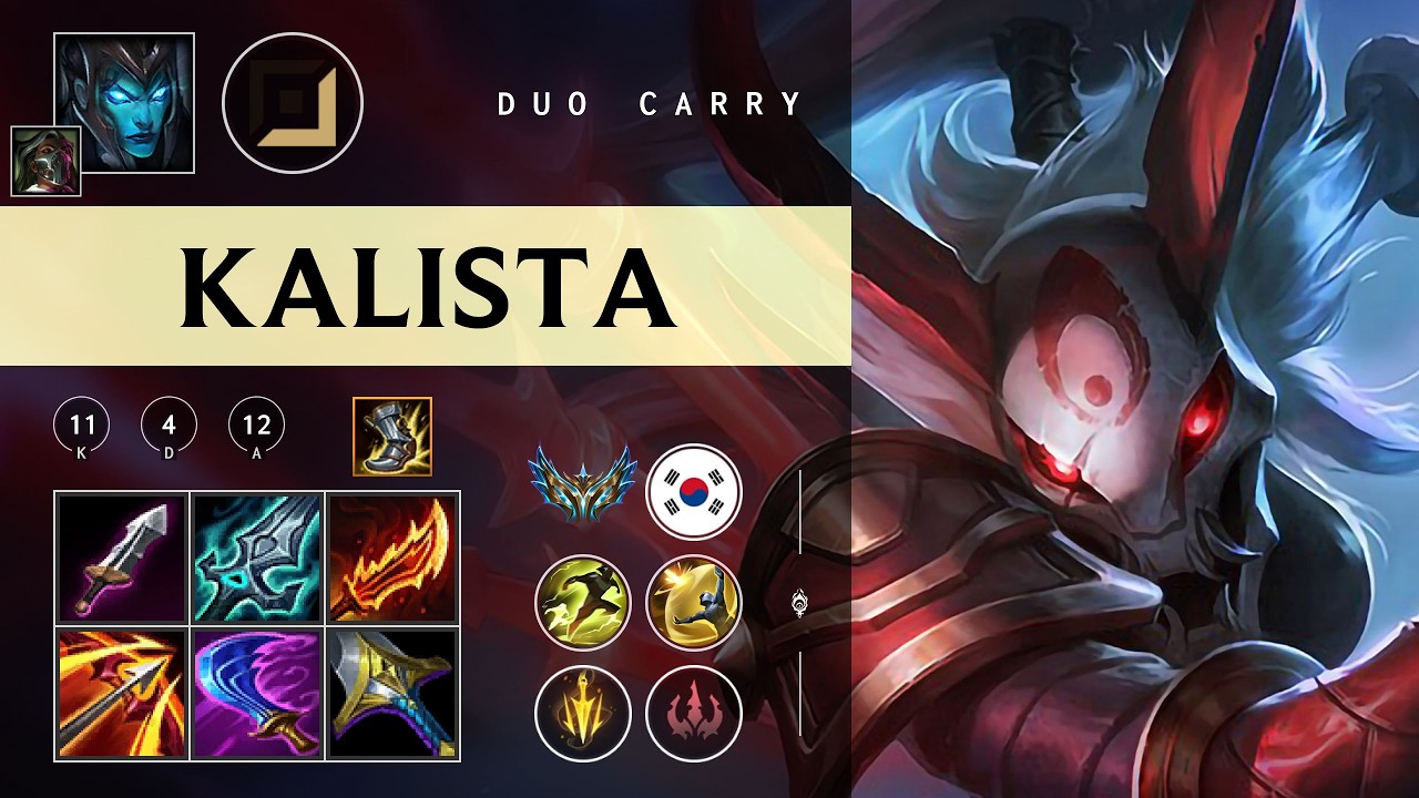 Kalista ADC vs Yasuo - KR Challenger Patch 26.04