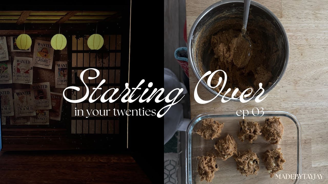 Starting Over in Your Twenties; hobbies, One Piece x Mercer Labs & filmmaking