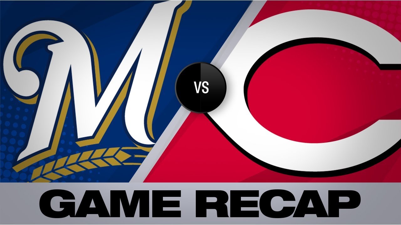 Braun hits grand slam as Brewers clinch | Brewers-Reds Game Highlights 9/25/19