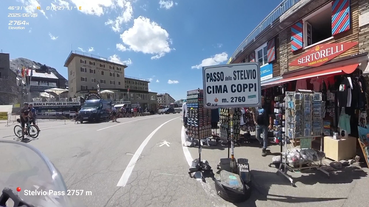 Motorcycle trip - Day 11 - Europe Tour 2025 (Vigo di Fassa - Stelvio pass - Bormio, Italy)
