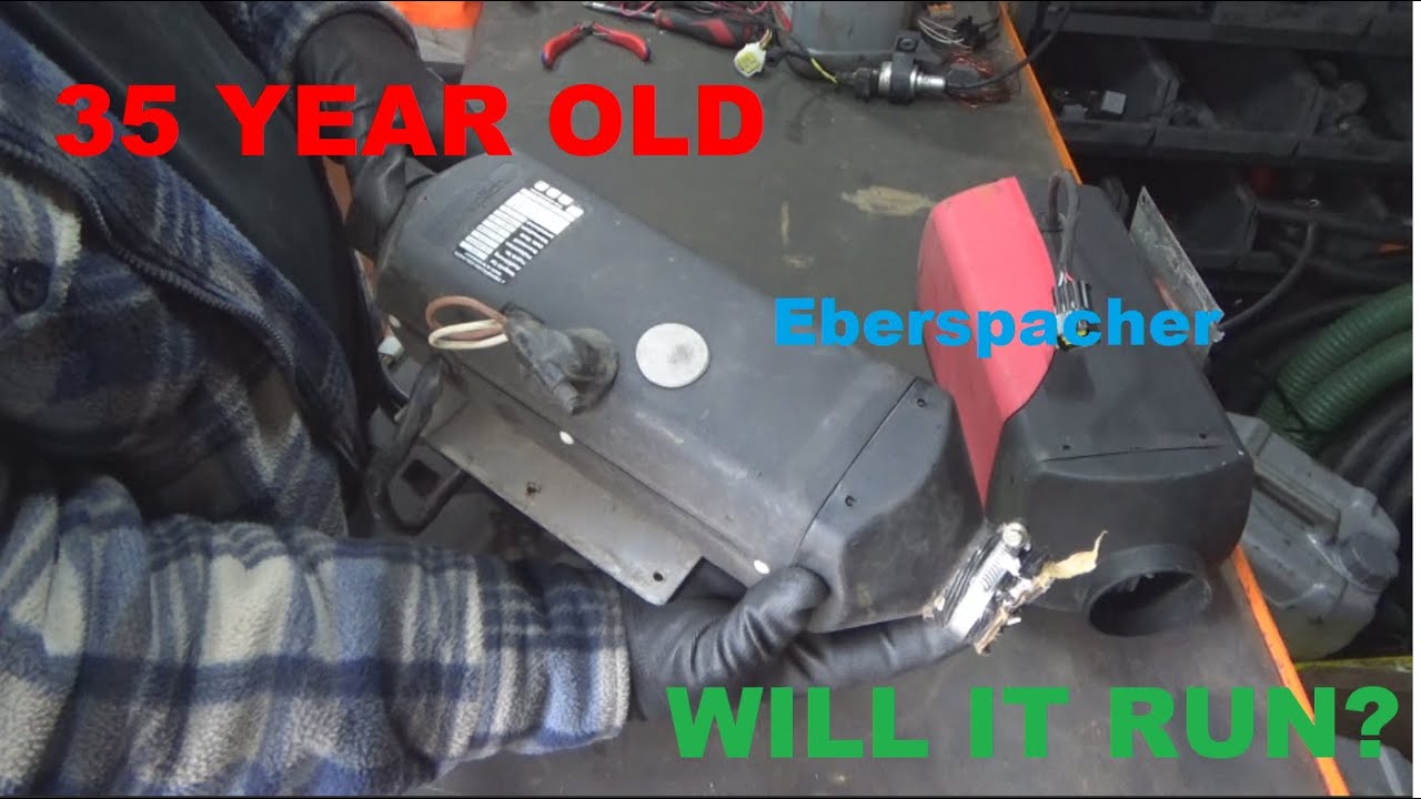 35 Year Old Eberspacher diesel heater FROM A SKIP